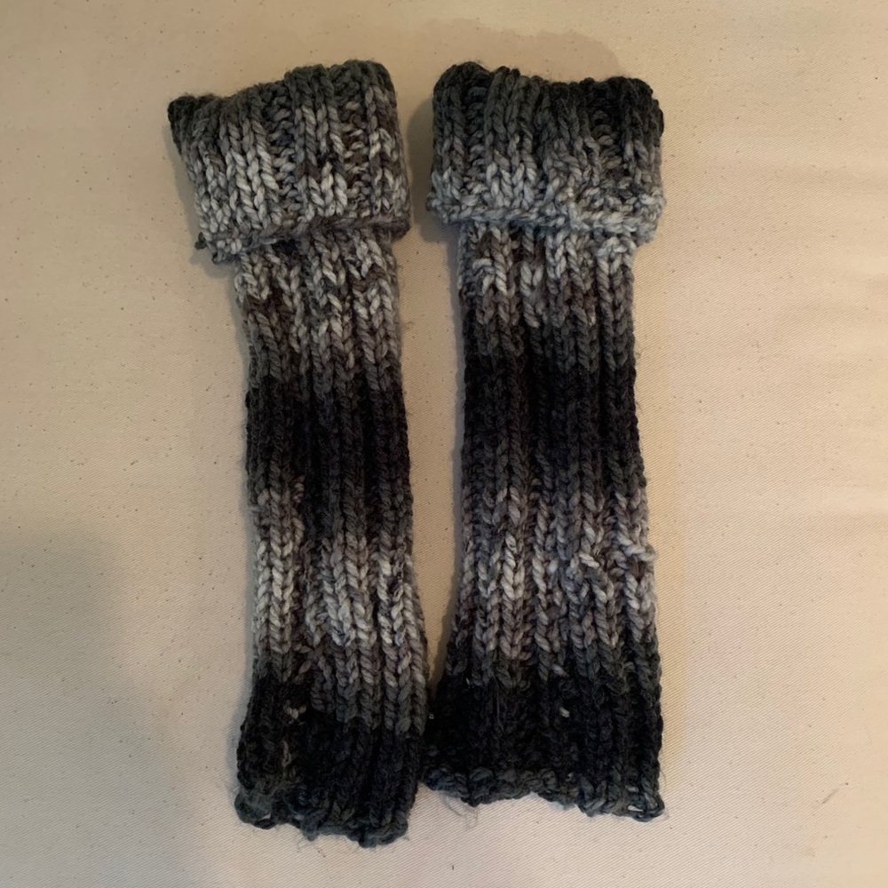 Homemade leg warmers